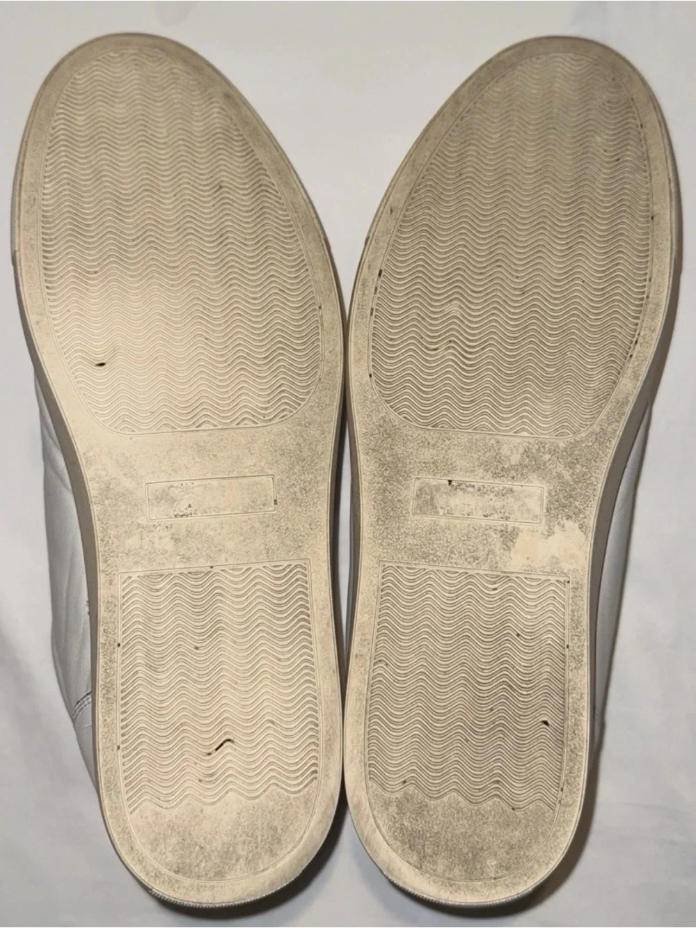 Vince Camuto VY-Mills Men’s White Leather Low Top Casual Sneakers Size 12M